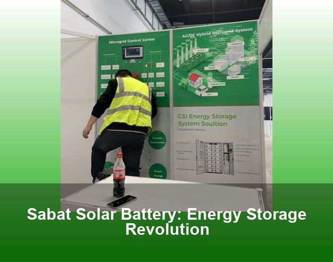 Sabat Solar Battery: Energy Storage Revolution